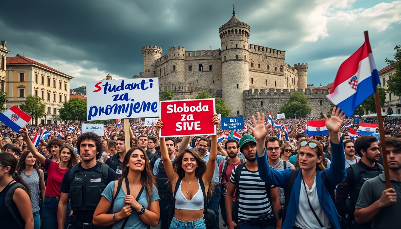 explore the unfolding protests and social unrest in split, as citizens voice their concerns and demand change. stay informed on the latest developments and the impact on the local community.